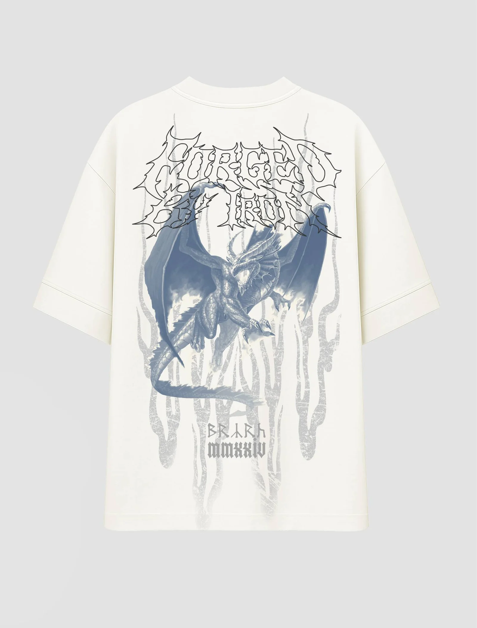 Oversized - Dragão azul